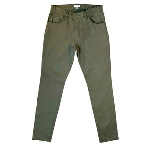 Tom James Delta Blue Olive Green Pants